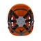 Jackson Safety Climbing Inspired Hard Hat, ABS, 6 Point Ratcheting, Orange 20923 - alternate 4